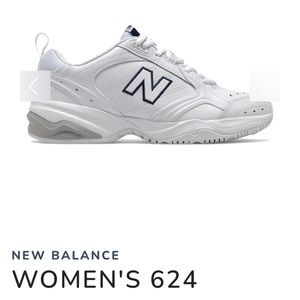 New Balance 624 white